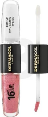 Obrázok produktu pre Dermacol 16H Lip Colour Extreme Long-Lasting Lipstick dlhotrvajúca dvojfázová farba a lesk na pery No. 11 8 ml