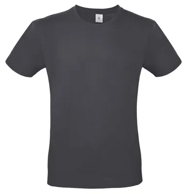 Image de T-shirt homme B&C #E150 FK133 (L) (gris foncé)