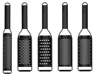Produktbild von Microplane Black Sheep Series 5-teiliges Reiben Set
