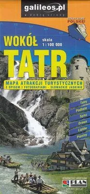 Produktbild von Wokół Tatr 1:100 000 (Touristenkarten auf Polnisch)