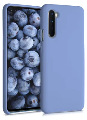 Produktbild von kwmobile Handyhülle für OnePlus Nord Hülle - Case Silikon - Kabelloses Laden - Schutzhülle Cover in Lavendelgrau