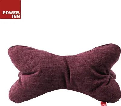 Produktbild von POWER INN Leseknochen de Luxe | Aubergine | Nackenkissen | Reisekissen