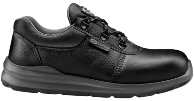 Immagine prodotto di Scarpa antinfortunistica Sir Safety Boyer S3 in pelle con puntale in acciaio, resistente alla perforazione, nera, 43, Nero
