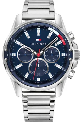 Produktbild von Tommy Hilfiger 1791788 Herren-Armbanduhr, Edelstahl-Gehäuse, Metall-Armband