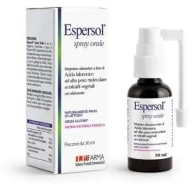 Produktbild von ESPERSOL Nahrungsergänzungsmittel für Rachen & Stimme mit lösungsmittelfreiem Propolis, Honig, Hyaluronsäure, Erysimum, 30 ml, laktose- & glutenfrei