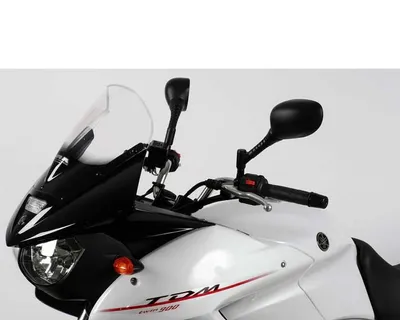 Image de Pare-brise MRA Racing R gris fumé avec ABE pour Yamaha TDM 900