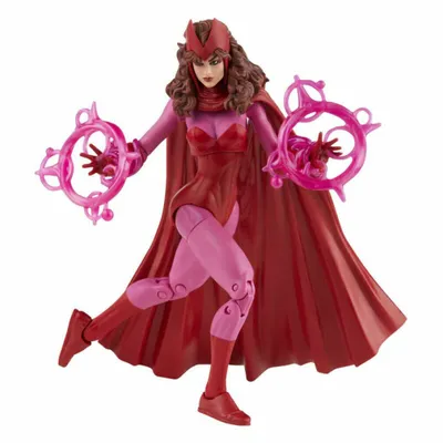 Image de Marvel Legends Retro Scarlet Witch figurine 15cm