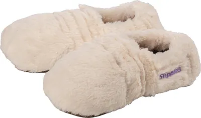 Zdjęcie produktu dla Buty rozgrzewające rozmiar M 36-40 Deluxe kremowy plusz z wyjmowanym wypełnieniem lawendowym 84
