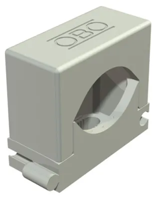 Produktbild von 100 Stück OBO Reihen-Druckschelle Typ 2037, 3 - 7 mm, lichtgrau 2250071