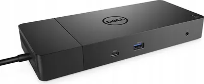 Produktbild von Dell WD19 - Kabelgebunden - USB 3.2 Gen 2 (3.1 Gen 2) Type-C - 2.0b - 10,100,1000 Mbit/s - Schwarz - 10 Gbit/s