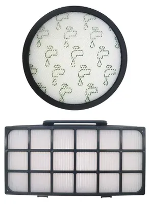 HEPA Filter für Rowenta Staubsauger, 2 Stück, 16,7 x 16,7 cm