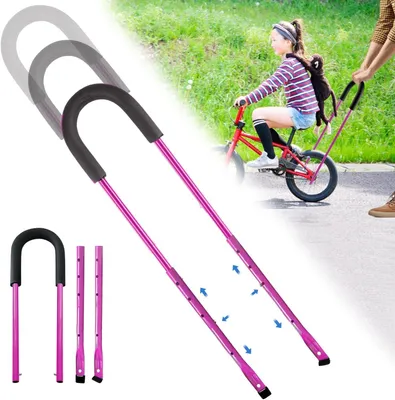 Produktbild von Kinderfahrrad rosa, höhenverstellbar, Laufrad für Kinder