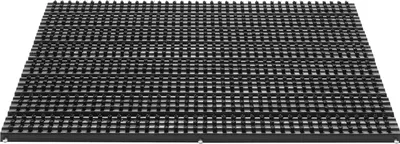 Produktbild von Fußmatte schwarz PP L385xB590xS22mm