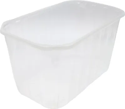 Produktbild von 50 Früchteschalen Obstschalen 1000 g PET 195x115x105 mm klar