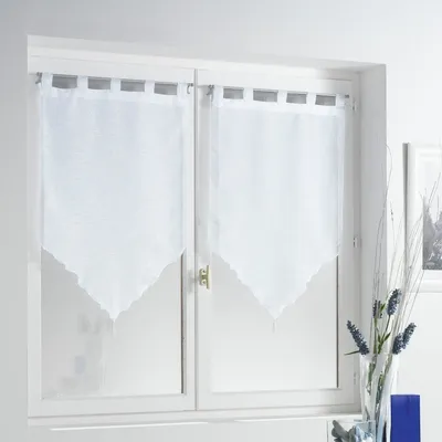 Zdjęcie produktu dla Firana do kuchni krótka LISEA, 60 x 120 cm, 2 sztuki