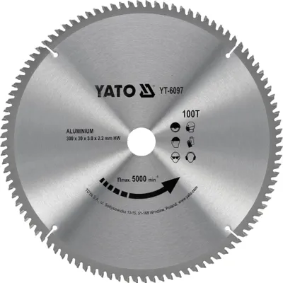 Produktbild von YATO Trockenschneider YT-6097 2 2mm 30mm 300mm