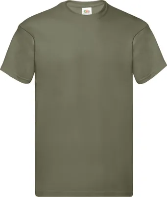 Immagine prodotto di Fruit of the Loom - T-shirt "Original" da uomo FK2910 (L) (verde oliva classico)