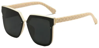 Produktbild von Modische ovale Sonnenbrille, trendige Persönlichkeit, Streetstyle-Sonnenbrille aus Polycarbonat