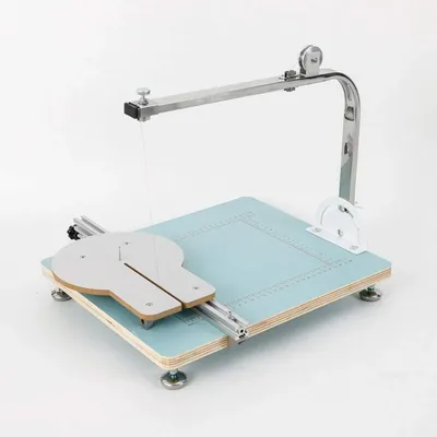 Produktbild von Elektrischer Styroporschneider 220V - Heißdraht Schneidemaschine - Stationäres Tischgerät - Nicht Handgeführt - Bürstenmotor - Für Modellbau Und Basteln