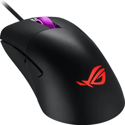 Produktbild von ASUS ROG Keris, rechts, RF Wireless + USB Type-A, 16000 DPI, Schwarz