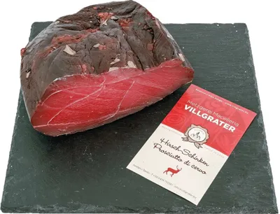Immagine prodotto di Prosciutto di cervo altoatesino Villgrater intero circa 1 kg. - 9064