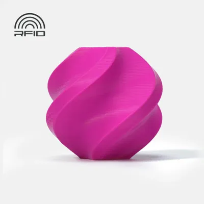 Produktbild von Bambu Lab PLA Basic Filament mit Spule 1kg Refill Magenta