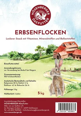 Produktbild von Nösenberger Erbsenflocken 5 kg