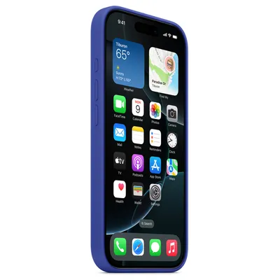 Produktbild von Apple iPhone 16 Pro Max Silikon Case mit MagSafe – Ultramarin, Cover, Apple, iPhone 16 Pro Max, 17,5 cm (6.9"), Blau