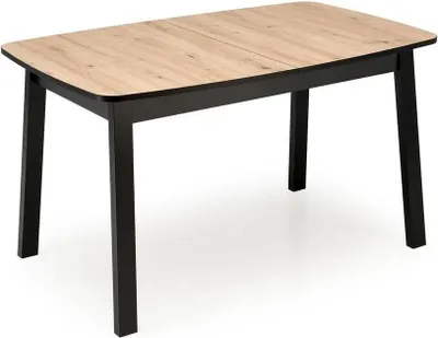 Obrázek produktu pro Halmar BARRIL 130-170x80x72 cm dub artisan černá (2p=1szt)