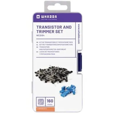 Produktbild von Whadda TRANSISTOR- UND POTENTIOMETER-SORTIMENT