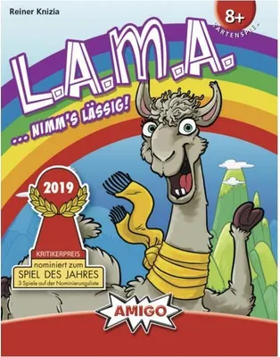 Image de Jeu Amigo Lama un jeu de cartes super décontracté avec un facteur de colère