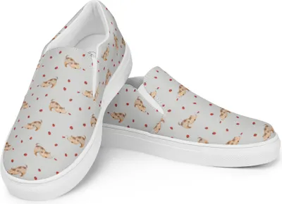 Produktbild von Mr. & Mrs. Panda Loafer Hund Marienkäfer Größe 40 1/2 - Grau - Geschenk, Sprüche, Mokassins, Damenschuhe, Slipper, Mischlinghund, Damen, Neugierig, Hunde