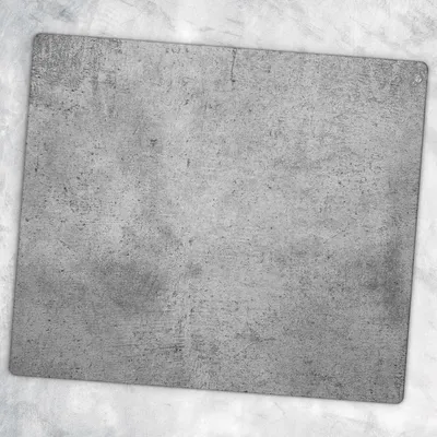 Produktbild von Glas-Herdabdeckplatten Glaskeramikkochfeld-Abdeckung Spritzschutz Glas 60 cm x 52 cm - Beton Textur