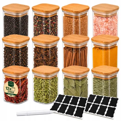 Produktbild von Glasbehälter für die Küche, 210 ml, Set mit 12 Stück [BS101]