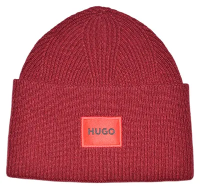 Produktbild von Hugo Boss Wollmütze, rot - 50496011-604