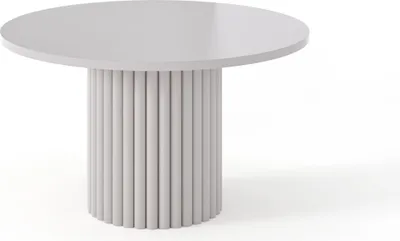 Produktbild von BETTSO Moderner Tisch VIRELO in massivem Kaschmir-Farbton mit eleganter Oberfläche