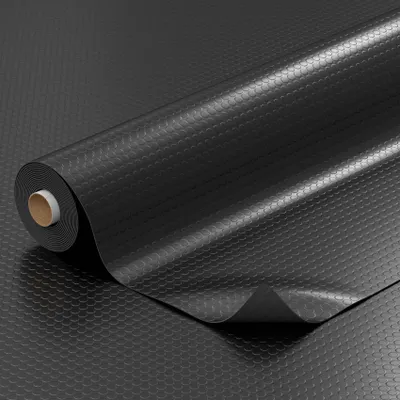 Produktbild von PVC-Boden 140x200cm IMOS 1mm 140cm Breit wasserabweisend für Garage/Keller PVC-Bodenbelag Schwarz wasserabweisend, pflegeleicht, für Garage, Keller & Werkstatt