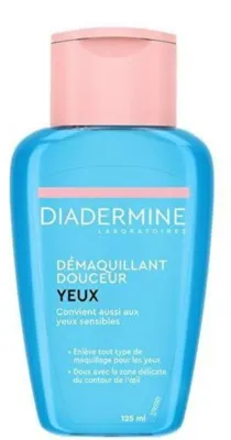 Imagen del producto de Loción limpiadora para ojos Diaderminde, 125 ml, tamaño estándar