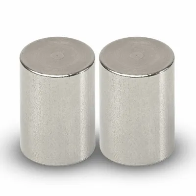 Produktbild von MAUL Magnet Stab 2 Stück 13 kg Stahl Metall Neodym 2 x 2 x 2.5 cm silber