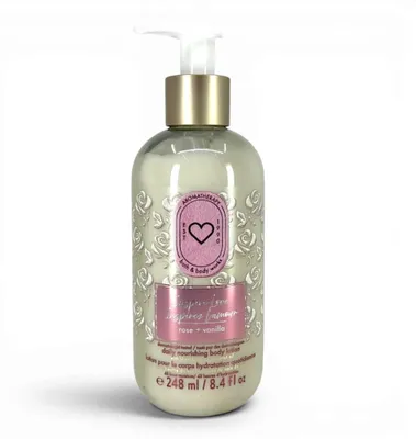 Produktbild von Bath & Body Works Aromatherapy Körpermilch ROSE VANILLA 192 ml