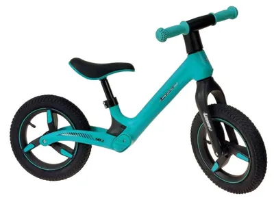 Produktbild von Laufrad Türkis mit 12-Zoll-Luftreifen, Sattelhöhe 34-46 cm und Lenkerhöhe 55 cm