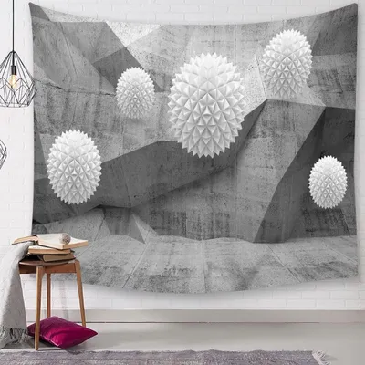 Productafbeelding van Wandtapijt met 3D Effect voor Wanddecoratie