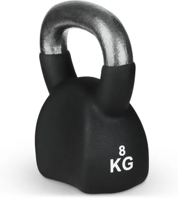 Produktbild von Gusseiserne Kettlebell mit Neoprenbeschichtung