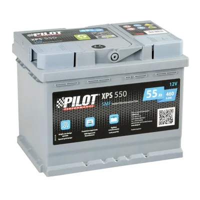 Immagine prodotto di Batteria auto Pilot SMF 55Ah 460AEN