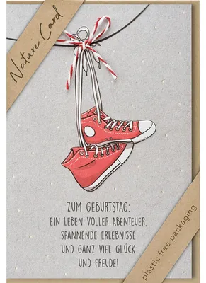 Produktbild von bsb 693013-2 Geburtstagskarte - Natur Card, inkl. Umschlag