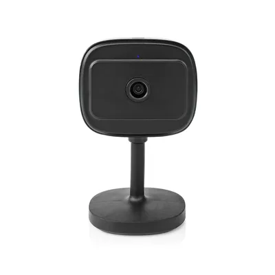 Image de Nedis, Caméra d'intérieur intelligente Full HD 1080p avec vision nocturne, noir