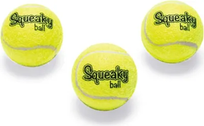 Produktbild von Beeztees Tennisball+Squeaker - Hundespielzeug - 5 cm - 3Stk.