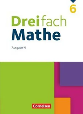Obrázok produktu pre Dreifach Mathe 6. Schuljahr. Niedersachsen - Schülerbuch