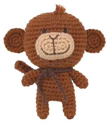 Image de Kit de crochet Anchor Amigurumi « Mimi le singe », 9 cm