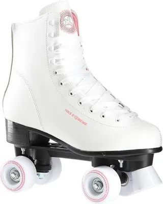 Produktbild von Nils Extreme Rollschuhe für Kinder Mädchen und Jungen - Quad Roller ABEC7 Lager – Disco Skates -  Rollerskates Größenverstellbar